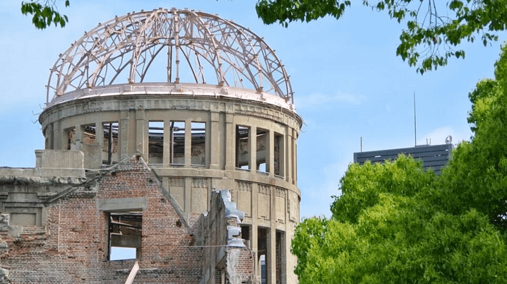 Cúpula de la Bomba Atòmica d’Hiroshima al Memorial de la Pau