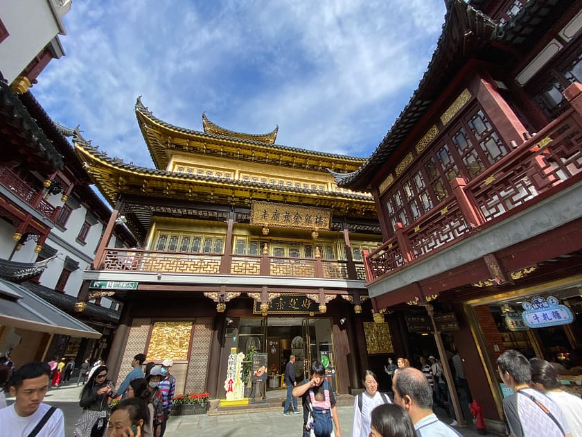 Carreró pintoresc de Old Street a Shanghai amb arquitectura tradicional xinesa