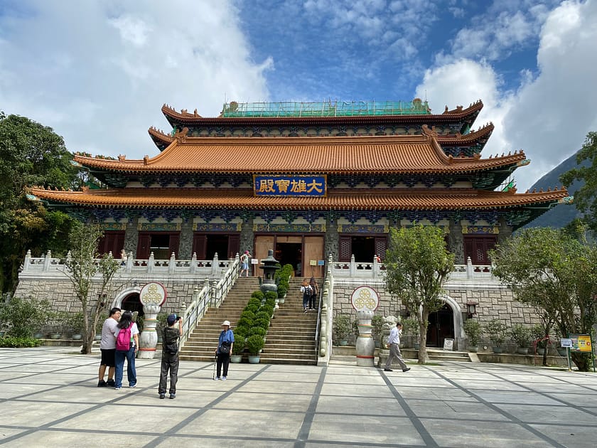 Monestir de Po Lin a Ngong Ping, prop del Gran Buda de Lantau