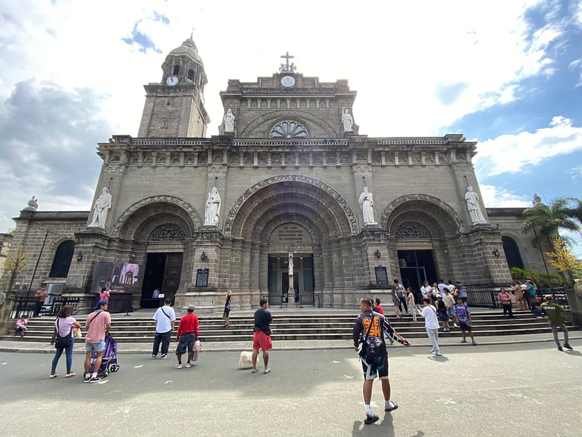 Façana de la Basílica del Santo Niño a Cebú